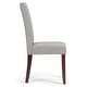 preview thumbnail 24 of 111, WYNDENHALL Normandy Transitional Parson Dining Chair (Set of 2) - 18.1"w x 18.5" d x 39.4" h