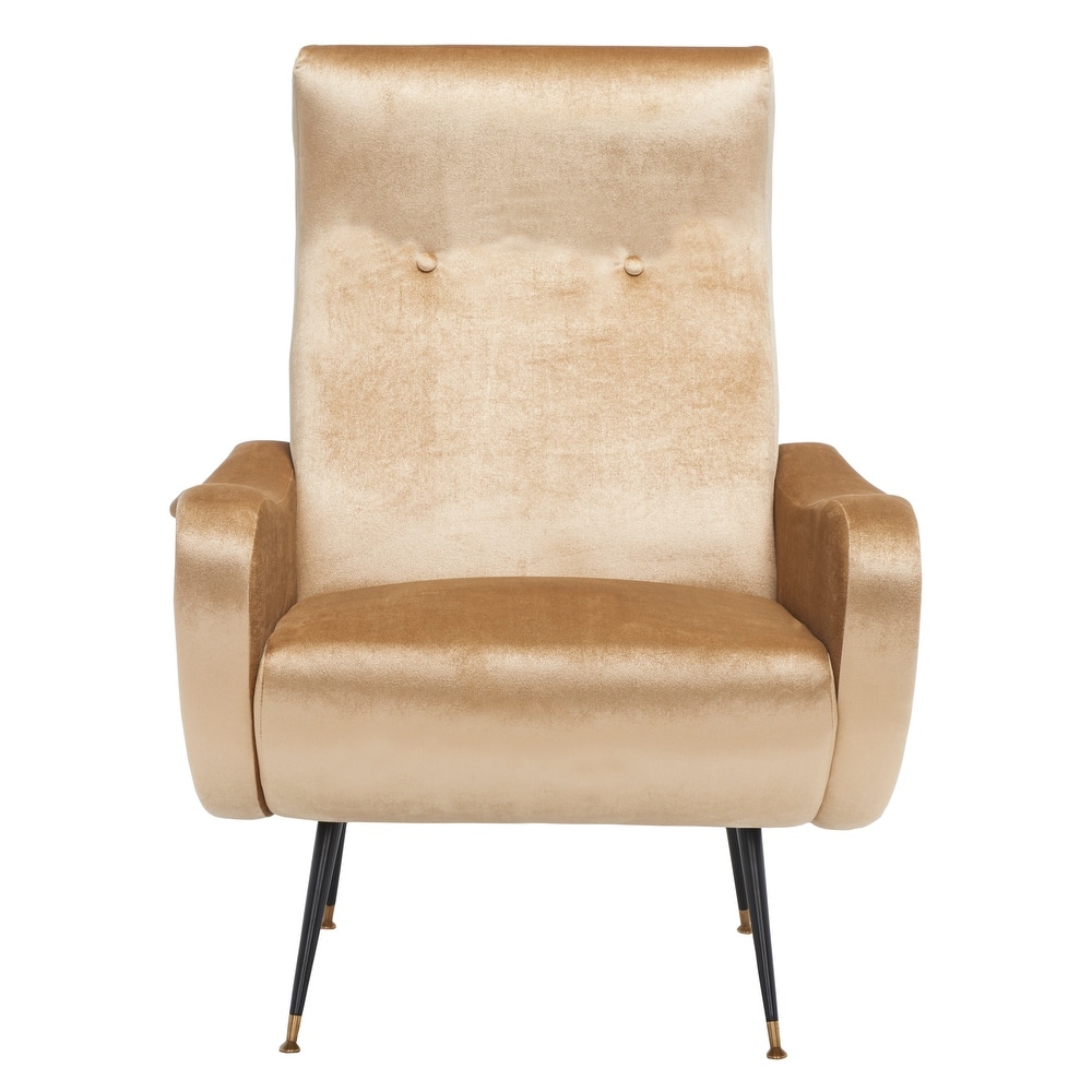 SAFAVIEH Sherron Mid-Century Modern Retro Club Chair - 28.5" W x 35" D x 37" H - 29Wx35Dx37H