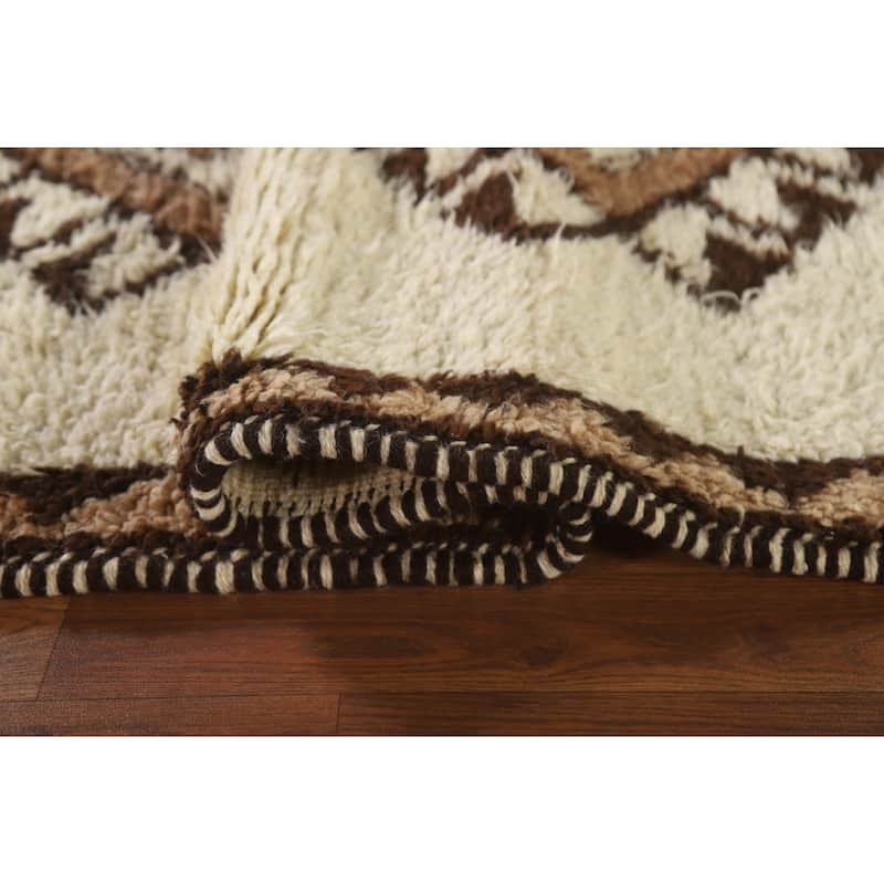 Turkish Anatolian Oriental Runner Rug Hand-knotted Wool Carpet - 3'8"x 11'5"