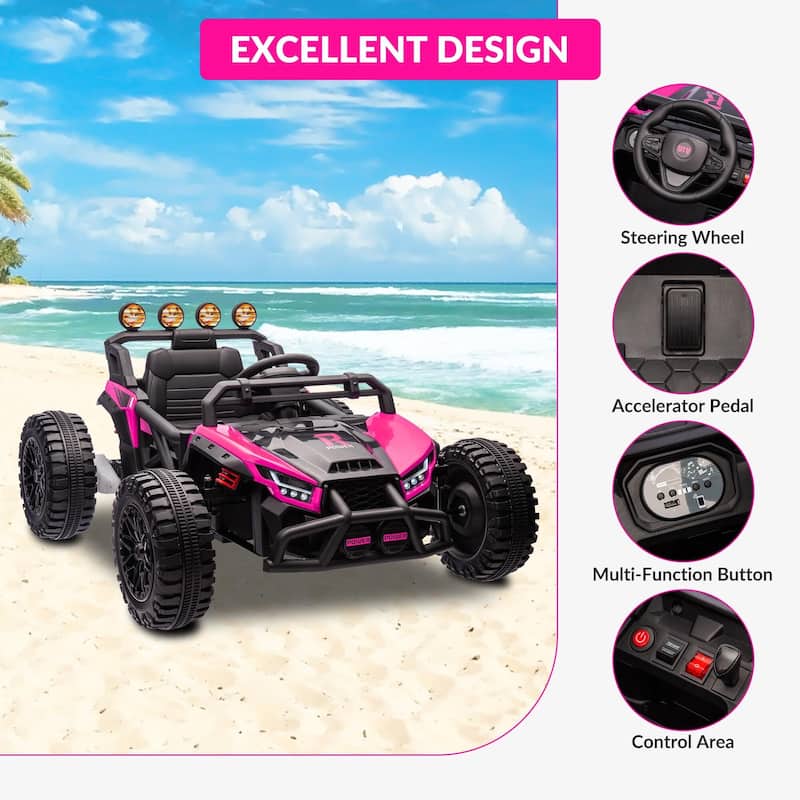 24V Ride on UTV,130w Electric Powered UTV