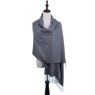 Imitate Cashmere Scarf Color Block Large Shawl Long Bandana Schal Wraps 190x6`JC