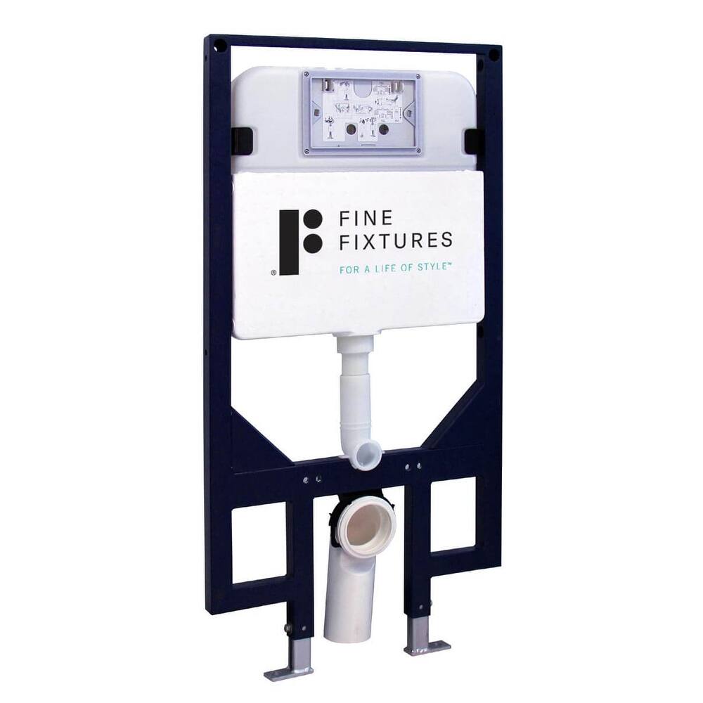 Fine Fixtures Wall Hung Toilet Concealed Tank Carrier - Universal In-Wall Tank - 1.6 GPF.