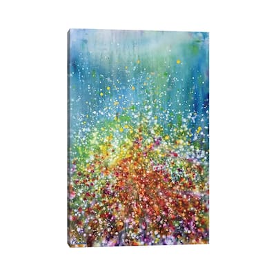 iCanvas "Poppies Outside Emerald City" by Kristen Pobatschnig Canvas Print
