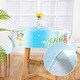 preview thumbnail 10 of 54, Ray Star Christmas tablecloth 52×70in Waterproof Festival - 52"×70"