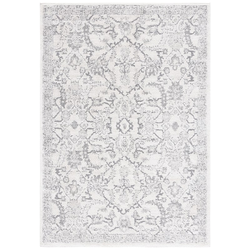 SAFAVIEH Luna Kathy Traditional Rug - 5'3" x 7'6" - Ivory/Grey