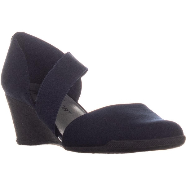 anne klein women's tara wedge pump