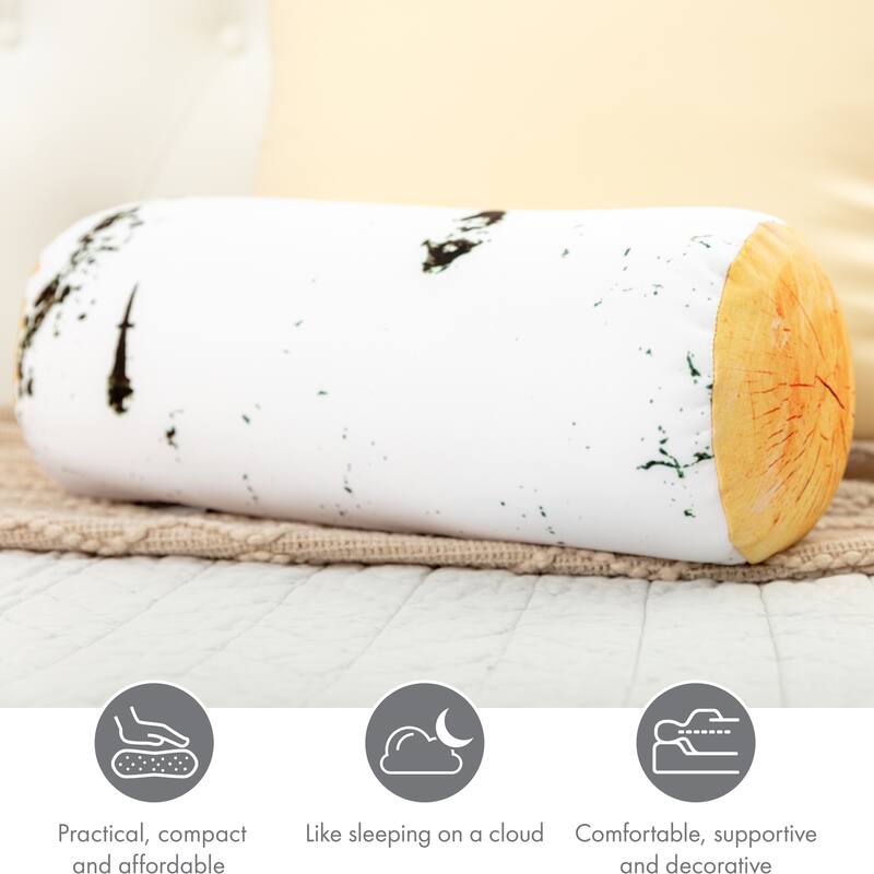 Log Cover Only - Body Pillowcase - Spandex/Nylon Blend for Silky Touch