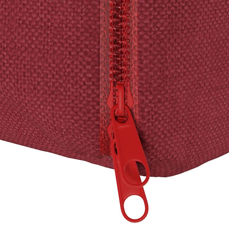 Elf Stor Red Christmas Tree Storage Bag Large 7.5 Ft Canvas Heavy Duty Zipper - Large, 7.5ft Tree