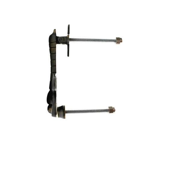 slide 7 of 8, Door Knocker Dragonfly Style 4.87" H x 6.37" W Brass Low Maintenance Door Knockers Renovators Supply Bronze