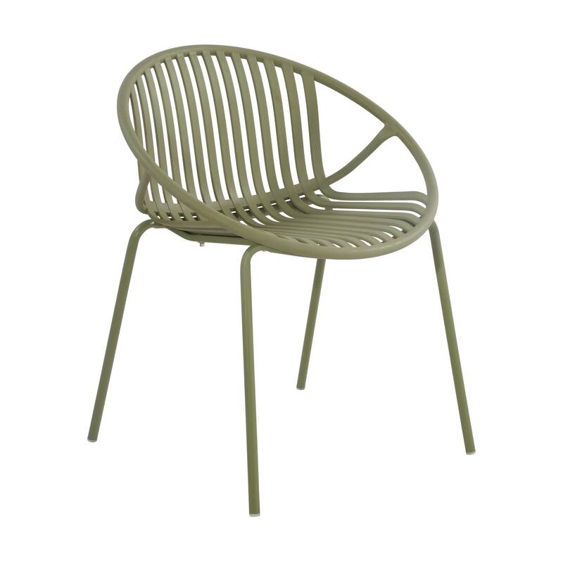 Christopher Knight Home - Lennox Plastic Chairs and Aluminum Table Outdoor 7 Piece Dining Set