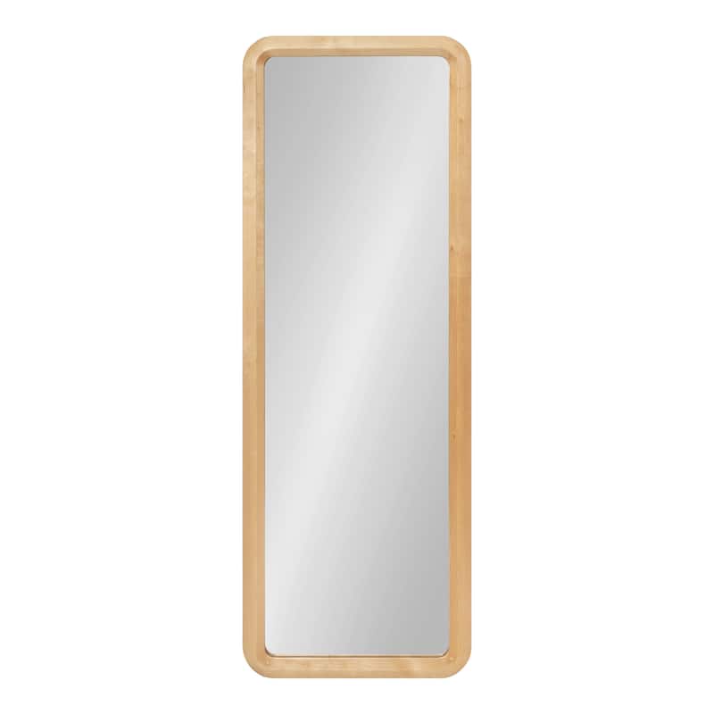 Kate and Laurel Pao Framed Wood Wall Mirror