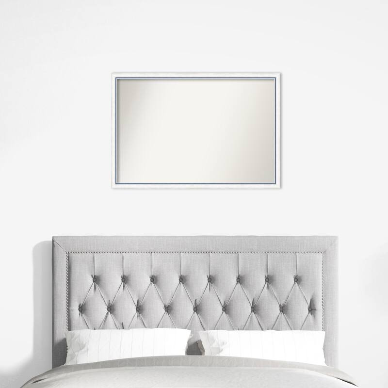 Morgan Non-Beveled Wood Framed Wall Mirror