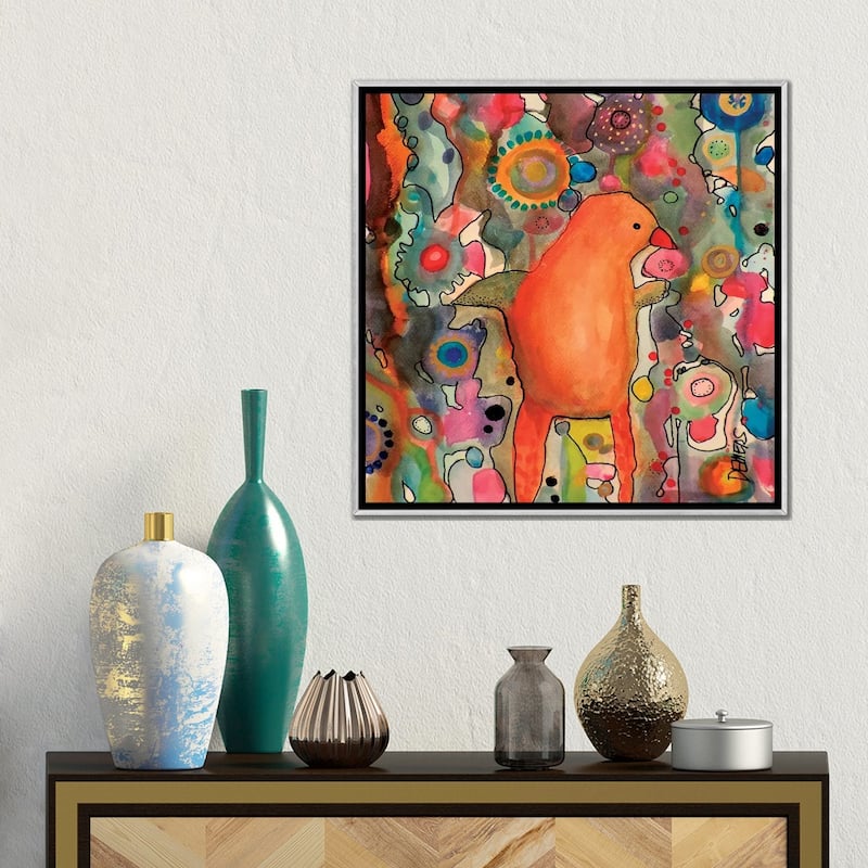 iCanvas "Primerose" by Sylvie Demers Framed