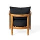 preview thumbnail 19 of 69, Burchett Outdoor Acacia Wood and Wicker 4 Seater Chat Set with Optional Sunbrella Cushions by Christopher Knight Home