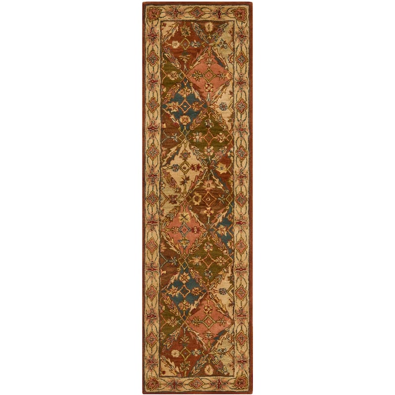 SAFAVIEH Handmade Heritage Chiseko Traditional Oriental Wool Rug