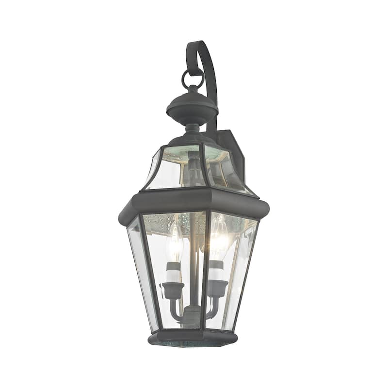 Livex Lighting Georgetown 2 Light 20-3/4" Tall Outdoor Wall Sconce