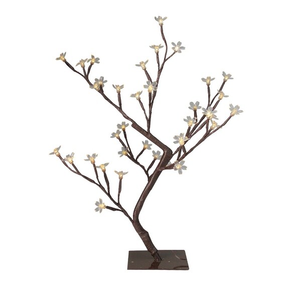 20" Multi-Color Lighted Cherry Blossom LED Flower Tree - Multi - under-3-feet