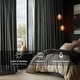 preview thumbnail 84 of 155, Exclusive Fabrics Signature Pleated Blackout Velvet Curtain (1 Panel)
