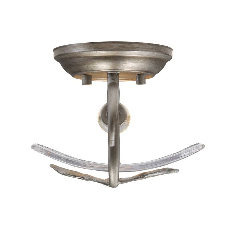 Golden Lighting Calla 1-light Wall Sconce in Peruvian Silver