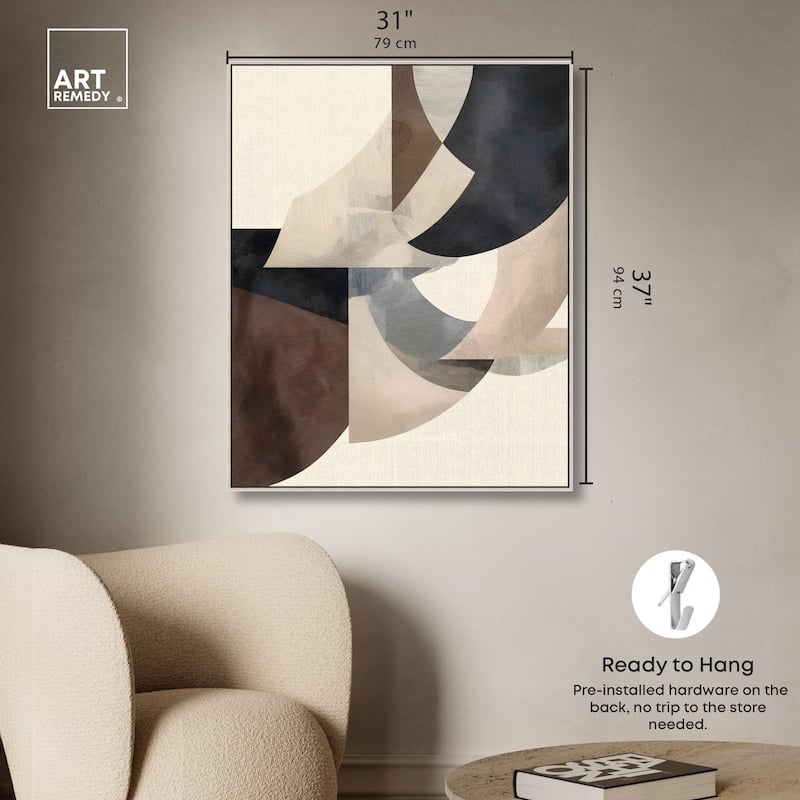 Planar Curves Canvas by Art Remedy