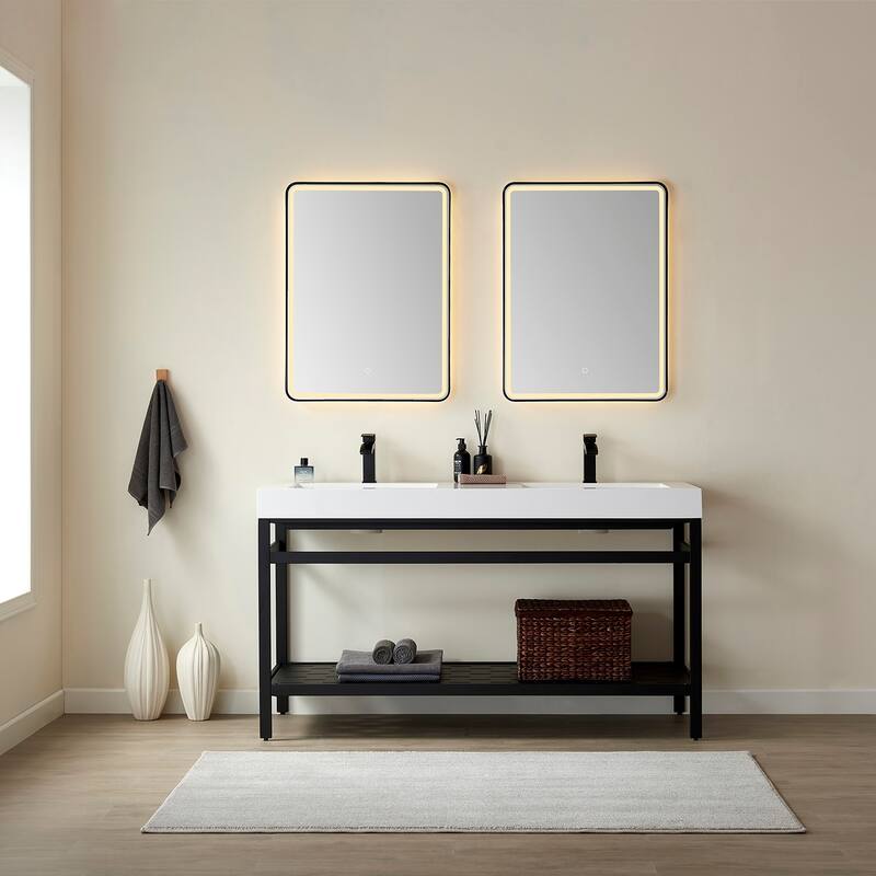 Miseno MV702860M Ablitas 60" Free Standing Double Basin Vanity Set