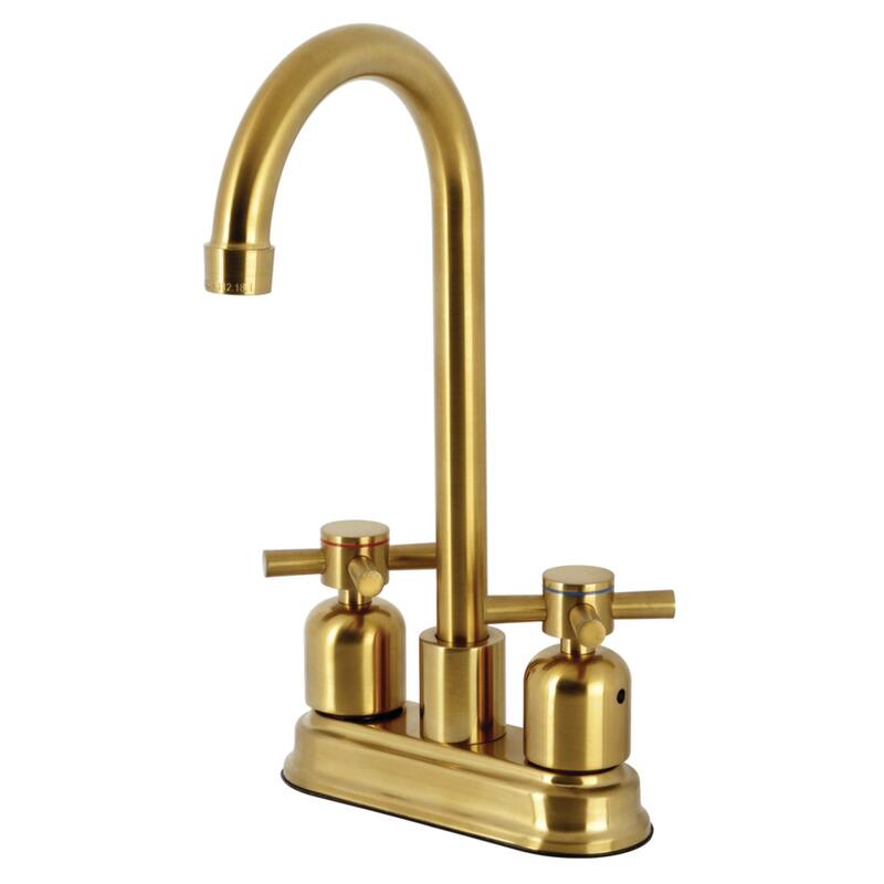 Concord 4 in. Centerset Bar Faucet - Brushed Brass