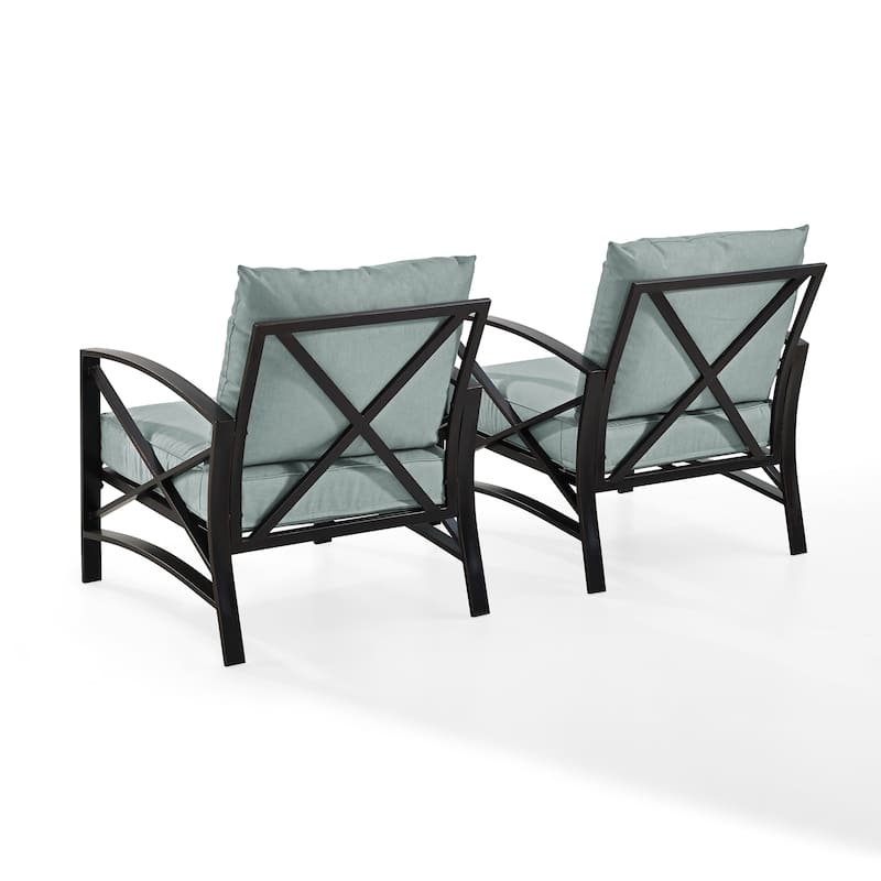 Crosley Kaplan 2-piece Outdoor Chair Set