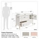preview thumbnail 13 of 33, Little Seeds Valentina 4 Drawer/ 1 Door Convertible Dresser & Changing Table