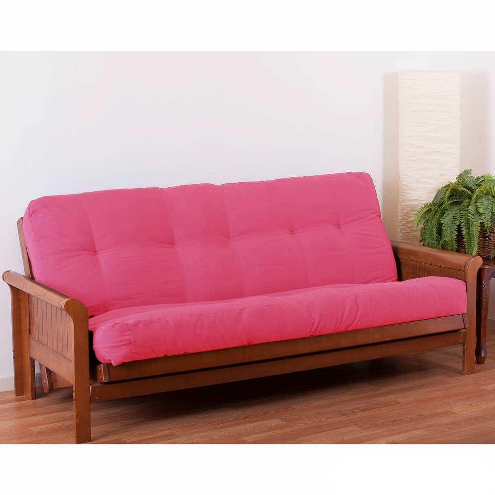 7-inch Thick Twill Futon Mattress (Twin, Full, or Queen)