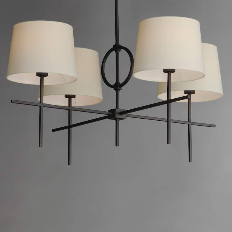 Maxim 27724OF Paoli 4 Light 36" Wide Chandelier