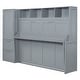 preview thumbnail 43 of 48, Full and Queen Murphy Beds Wall Beds with Wardrobes and Drawers