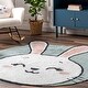 preview thumbnail 8 of 11, Nuloom Vera SpinClean Bunny Machine Washable Kids Area Rug