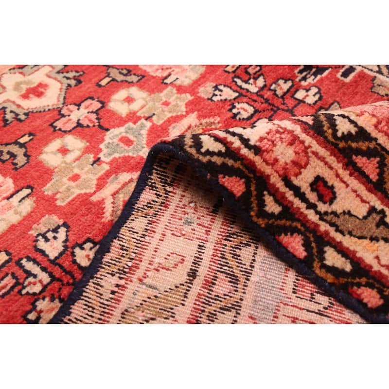 ECARPETGALLERY Hand-knotted Andelz Light Red Wool Rug - 2'7 x 9'8