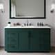 Option Green / Giotto Quartz Top / Matte Black Hardware