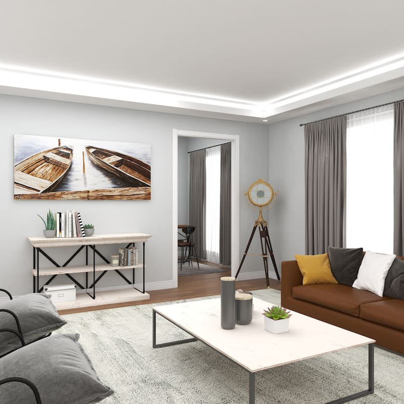 Brown Pine Coastal Wall Art Coastal