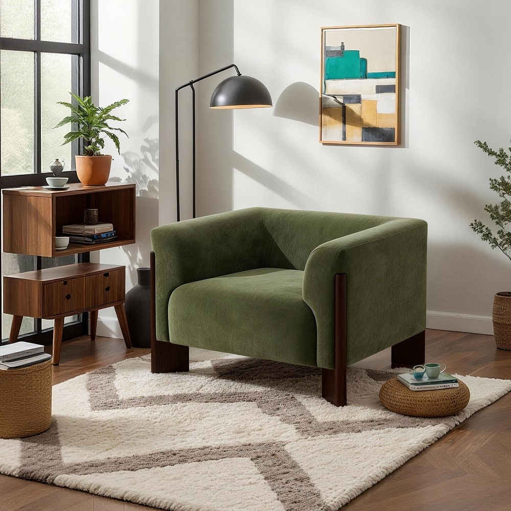 Modern Loveseat Sofa/ Arm Accent Chair for Living Room