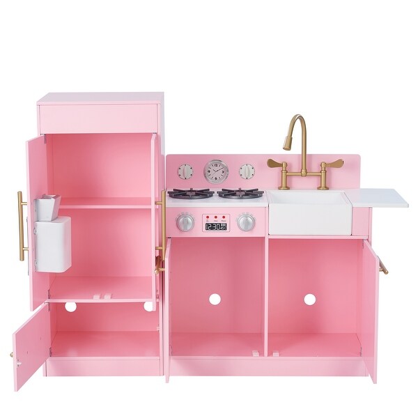 teamson pink play kitchen