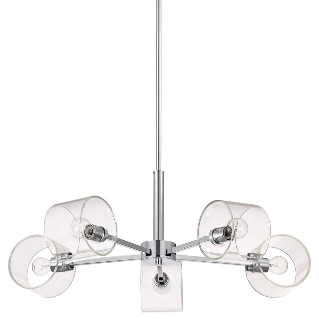 Nuvo Lighting 60/8075 Marlowe 5 Light 28" Wide Chandelier