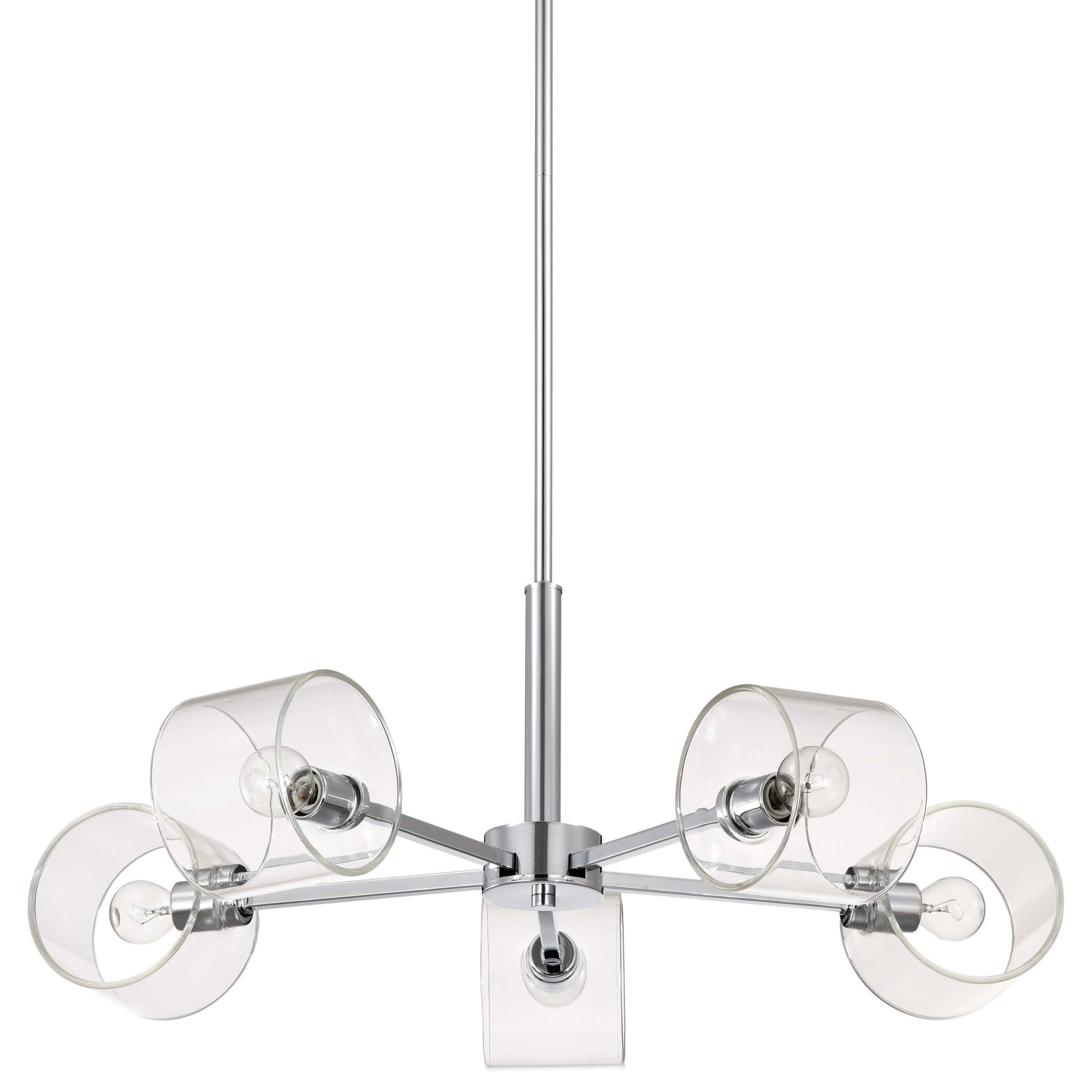 Nuvo Lighting 60/8075 Marlowe 5 Light 28" Wide Chandelier