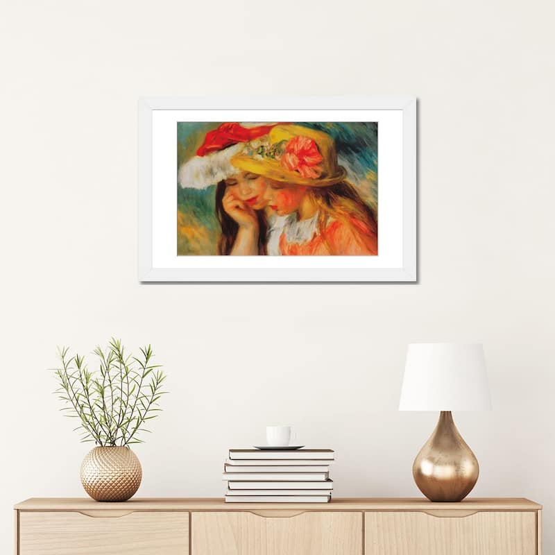 iCanvas "Deux Soeurs (two Sisters)" by Pierre-Auguste Renoir