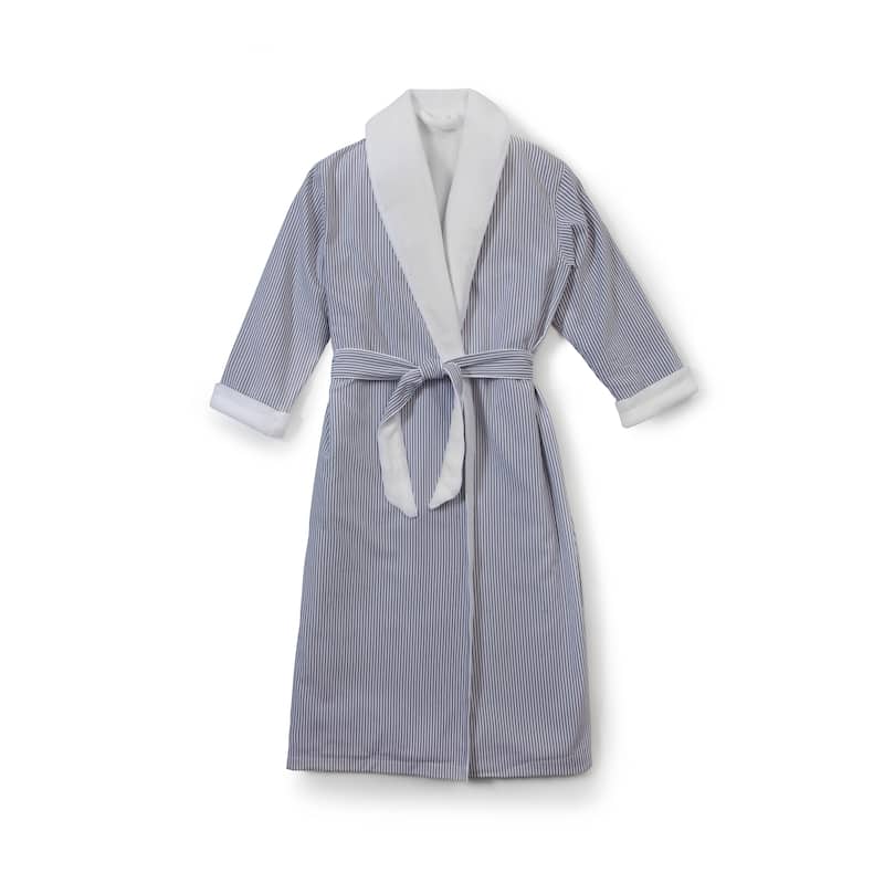 Kassatex Seersucker Bathrobe