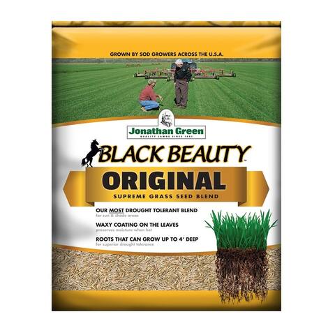 Jonathan Green Black Beauty 10317 Green Turf Grass Seed, 15 lbs