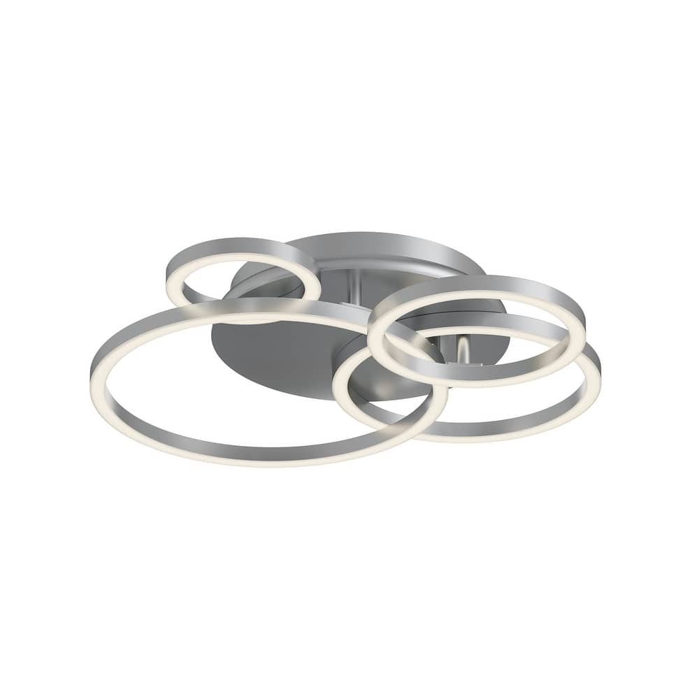 AFX ORBF18LAJD1 Orbit 18" Wide LED Semi-Flush Ceiling Fixture