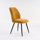 preview thumbnail 46 of 47, Set of 2 Modern Dining Chairs, Armless Upholstered Side Chairs