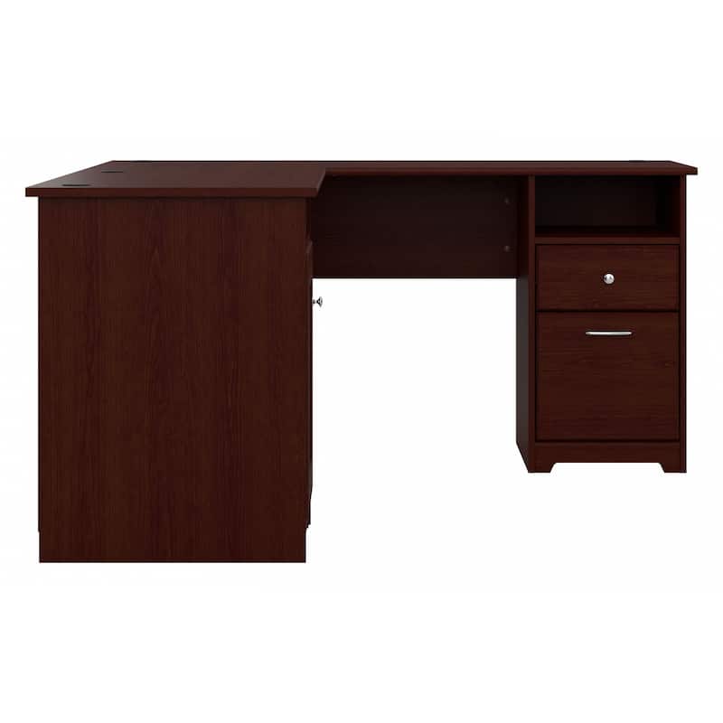 Cabot 60W L Shaped Computer Desk with Storage by Bush Furniture
