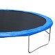 preview thumbnail 6 of 6, 14ft Trampoline with Basketball Hoop Ladder and Enclosure Net for All Ages