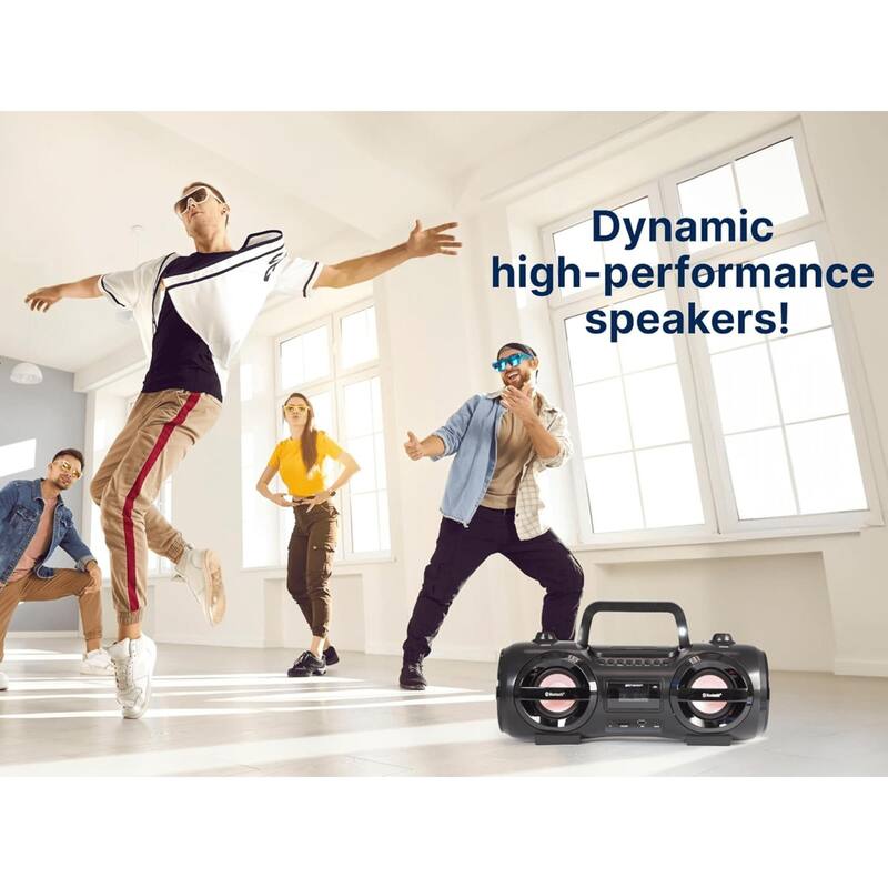 Emerson Retro Portable CD Boombox