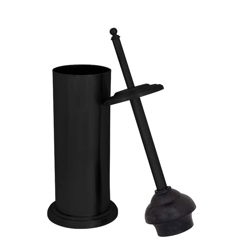 Bath Bliss Trash Can, Toilet Brush and Plunger 3 Piece Bathroom Set - 3 Piece Set