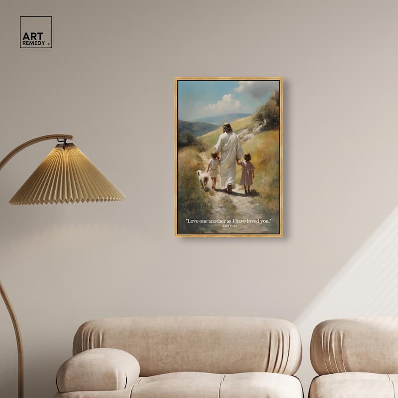 As I Have Loved You Canvas by Art Remedy