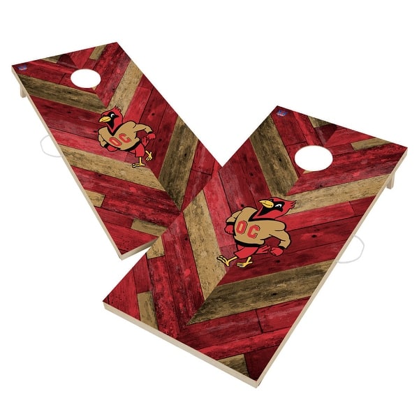 slide 2 of 6, Otterbein University Cardinals Cornhole Board Set 16 Years and Up